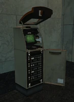 Открытый банкомат (оранжевый)