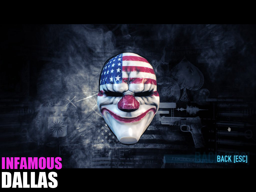 payday 2 masks