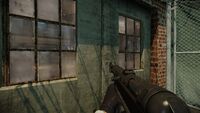 MP40 in first person.