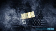 In-game preview of the Money Bundle. Note the face of Dallas on the bill.