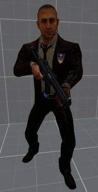 San Martín Bank inner guard (bex_security_suit)