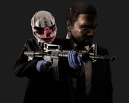 Chains.jpg (30 KB) Payday: The Heist's Chains, masked and unmasked.