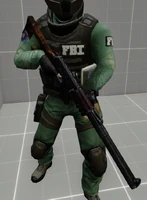 The NPC Valkyria, held