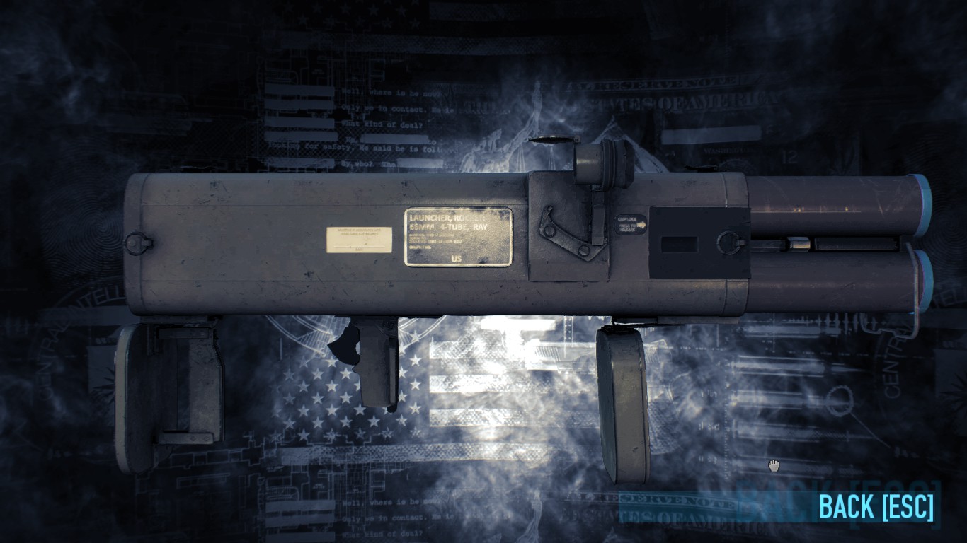 payday 2 rocket launcher