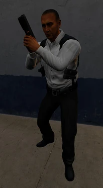 Tijuana police station inner guard (office_cop)