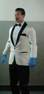 Dallas in his Tuxedo.