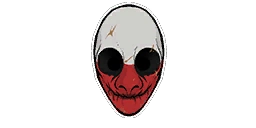 Sticky Sectioned Sticker.png (19 KB) Sticky Sectioned With this one, it's kind of hard to tell. Are you celebrating an iconic member of the Payday Gang, or is it a reminder to take your meds? Either way, this sticker's got crazy written all over it.