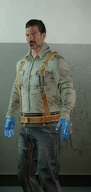 Dallas in the Repairman outfit.