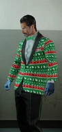 Dallas in the Dapper Dashing Holiday | Smashin' Rudolph outfit.