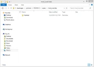 The Mod Overrides folder with HoxHud installed.
