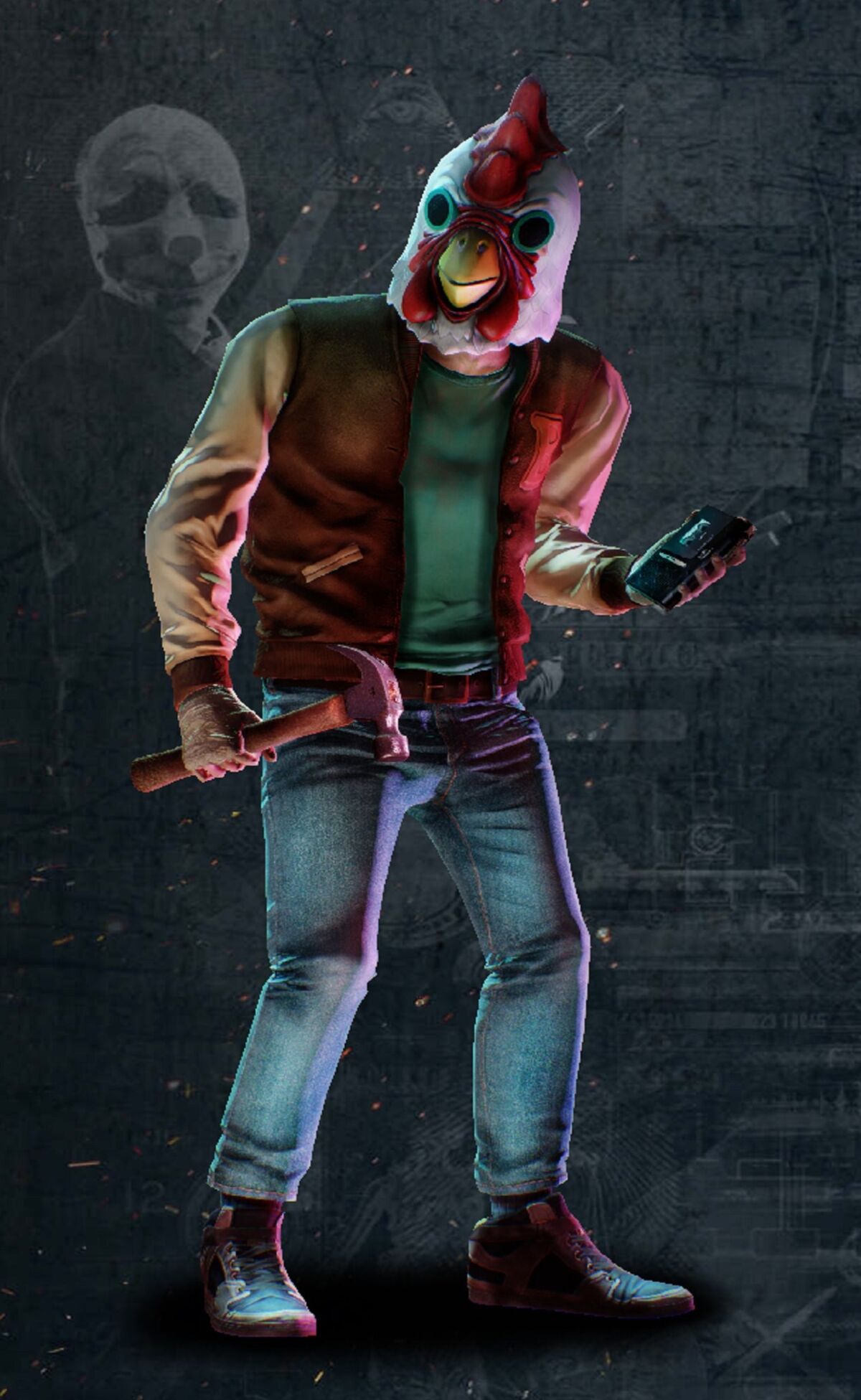 I made Jacket in Roblox. : r/HotlineMiami