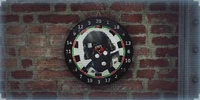 Dartboard :"Use it to display your unmatched throwing accuracy. Grenades don't count." :—Trophy description UNLOCK CONDITION: Perform 500 headshot kills. PLACEMENT: Jimmy's Bar.