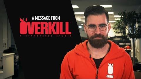 PAYDAY 2 A message from Overkill