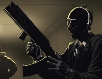 Checkoutthispup.png (972 KB) Wolf admiring the Grimm 12G on the Locke and Load Day 4 header.