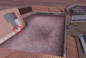 Lost Tapes 2-Keycard 1.png (1.47 MB) On the roof of the north warehouse (accessed by ladder)