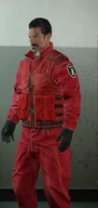 Dallas in The Classic | Overkill Red outfit.