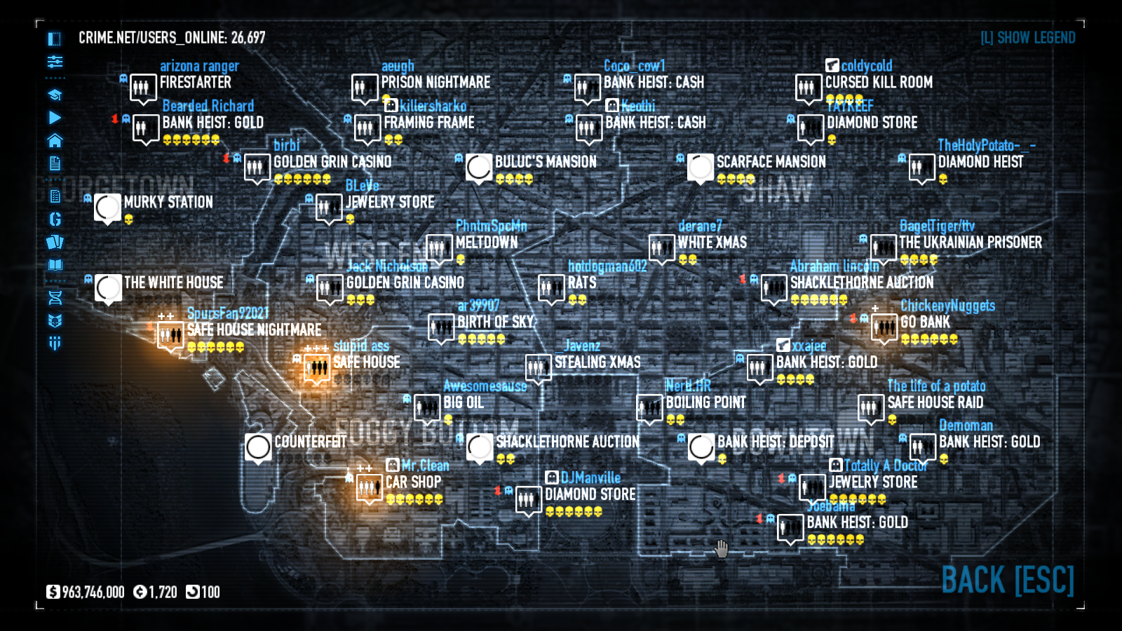 Steam Community :: Guide :: FULL PAYDAY 2 Trophy Guide