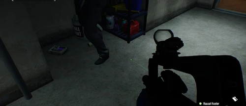 6. Near a side-entrance to the basement, near a possible security room spawn