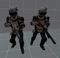 Gensec-heavies.jpg (151 KB) Gensec Heavy rifleman (left) and shotgunner (right)