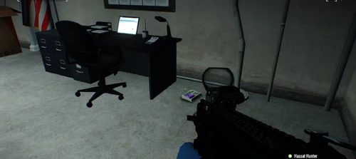 7. In the basement, near a possible panic room spawn