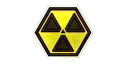 Rad Trefoil Sticker.png (25 KB) Rad Trefoil I have a great tip if you want some privacy: go out and buy some green glowing paint, slather it on your door, and slap on this sticker. Trust me on this-people will stay far away from your place. THIS IS A PARTY POWDER TWITCH DROP!