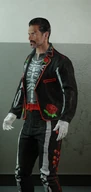 Dallas in The Minstrel | Calavera outfit.