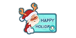 Bullseye Santa Sticker.png (24 KB) Bullseye Santa Sheesh, someone blew Santa's brains out. That's not a very jolly attitude to have. I have guess it adds some contextually fitting Christmas cheer when plater on a gun... THIS IS A FIRST WORLD BANK TWITCH DROP!