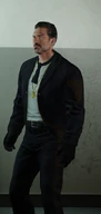 Dallas in The Avenging Gunman | Dark Gunslinger outfit.