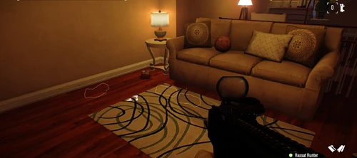 15. Near the stairs to the basement in the left side of the house