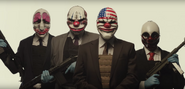 The Payday Gang in the Alesso Heist teaser.