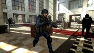 Blue SWAT rifleman