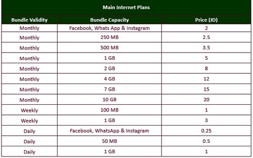 Zain internet check code