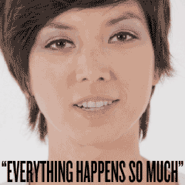 0.png (31 KB) How to Pronounce Horse ebooks's image, featuring Cecilia. The text reads, "everything happens so much", and is a direct quote from @Horse_ebooks.