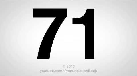 How to Pronounce 71-0