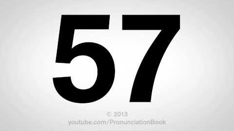 How to Pronounce 57