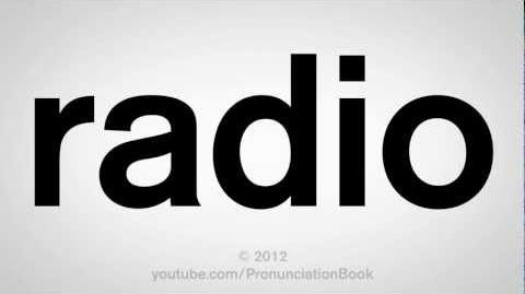 How to Pronounce Radio