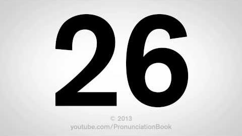 How to Pronounce 26
