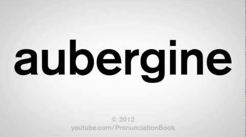 How to Pronounce Aubergine