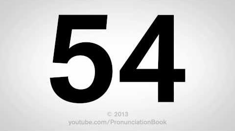 How to Pronounce 54