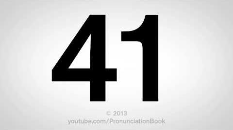 How to Pronounce 41