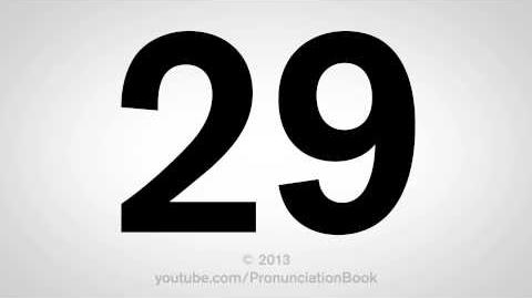 How to Pronounce 29