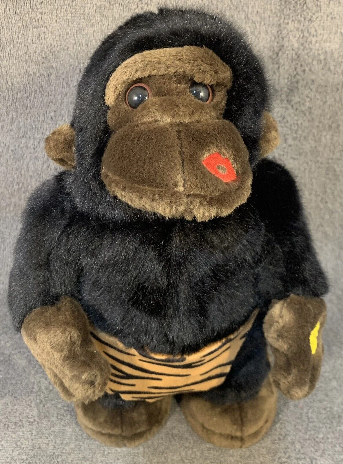 Boogie Gorilla Plush Toy - 14 Inch Realistic Gorilla Stuffed Animal By Steiff