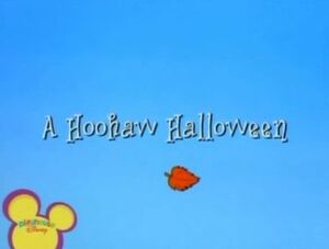 Title Display - A Hoohaw Halloween