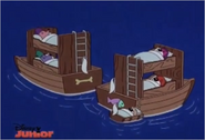 Floating beds