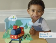 Micah, 2, Brandon, MS - used during The Good Night Show