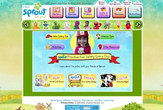 Sprout website 2000s