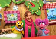 Chica, Liz, and Abby Cadabby