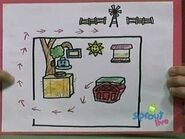 Kevin and Chica's map of the barn