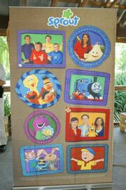 Some of Sprout's shows and blocks.