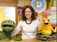 Oscar, Betsy Oliphant, and Chica.